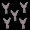 QLXHBOT 1/2" Hose Barb Fitting Equal Barbed Y Shaped 3