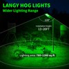 2 Pack LANGY Hog Lights, Green Light for Night Hunting