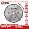 TCT255100TTCG254B Saxton TCT Circular Saw Blade 255mm x 100T x