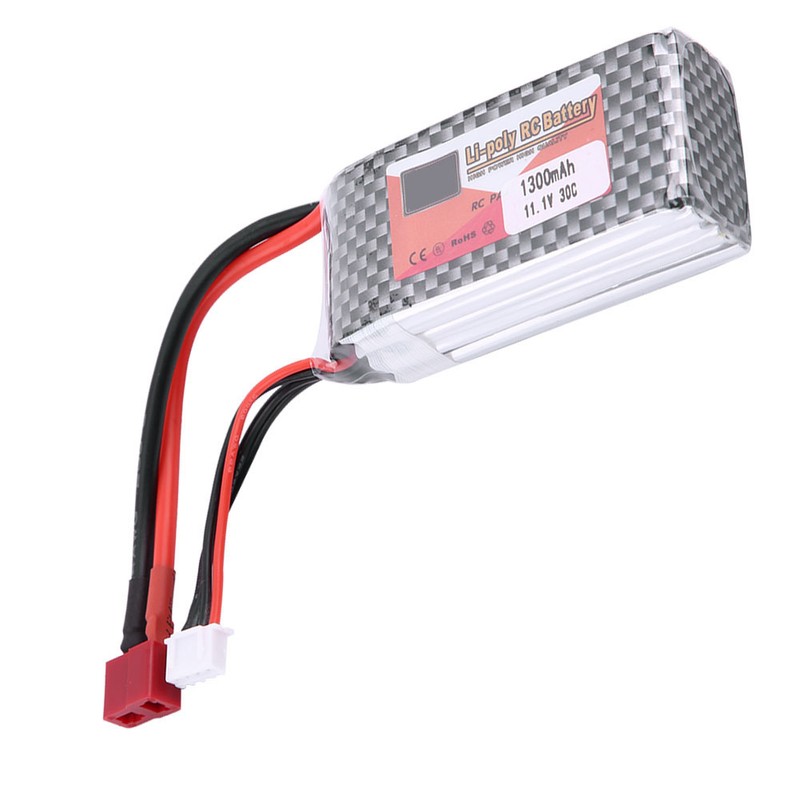 ZOP POWER 3S 11.1V 1300mAh 30C Rechargeable LiPo Battery with