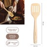 Fiskars Folken 1075686 Slotted Spatula for Coated Cookware, Length 30