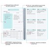 Moseem Weekly Planner Notebook, Undated A5 Planner Notebook Daily Planner