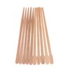 Self-disposable waxing stick round pointed wooden spa chula 100 - round / 셀프 일회용 왁싱 스틱 둥근 뾰족 나무 스파 츌라 100 - 둥근