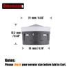 JQK Faucet Aerator, 1.0 GPM Flow Retrictor Insert Faucet Aerators