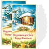 XL OPLATKI Traditional Polish Christmas Wafers in Envelopes (Set of