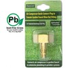 Winterize Sprinkler Systems And Outdoor Faucets: Air Compressor Quick-Connect Plug