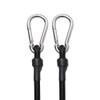 DRERIO 2m Bungee Cord with Carabiner Heavy Duty Bungee Straps