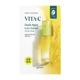 Goodal Green Tangerine Vita C Dark Spot Care Serum Sheet Mask