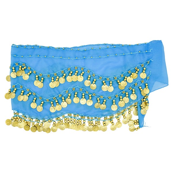 PAITOK Belly Dancing Hip Scarf, Women's Belly Dancing Belt with