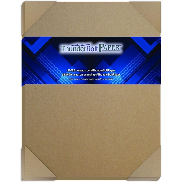 25 Sheets Chipboard 46pt (Point) 9 X 12 Inches Heavy