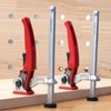 Ratchet Table Clamp, 20 mm Base Guide Rail Quick Track