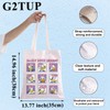 G2TUP Funny Daisy Duck Canvas Tote Bag Daisy Fans Gifts