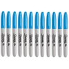Sharpie Fine Point Permanent Marker Brilliant Blue 12 Pack