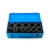 VCT 1" Drive Deep Impact Socket Set, SAE, CrV, 6-Point,