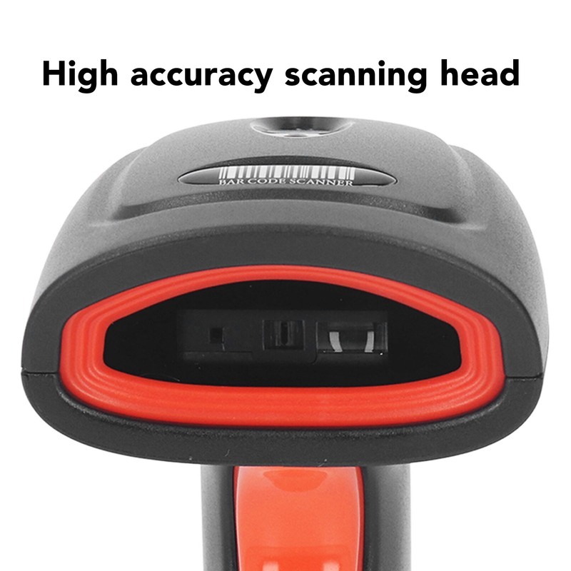 1D Barcode Scanner 2.4G Wireless and Bluetooth Fast Decoding Precise