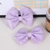 3 Inches Ruffled Grosgrain Ribbon Pinwheel Hair Bows Alligator Clips