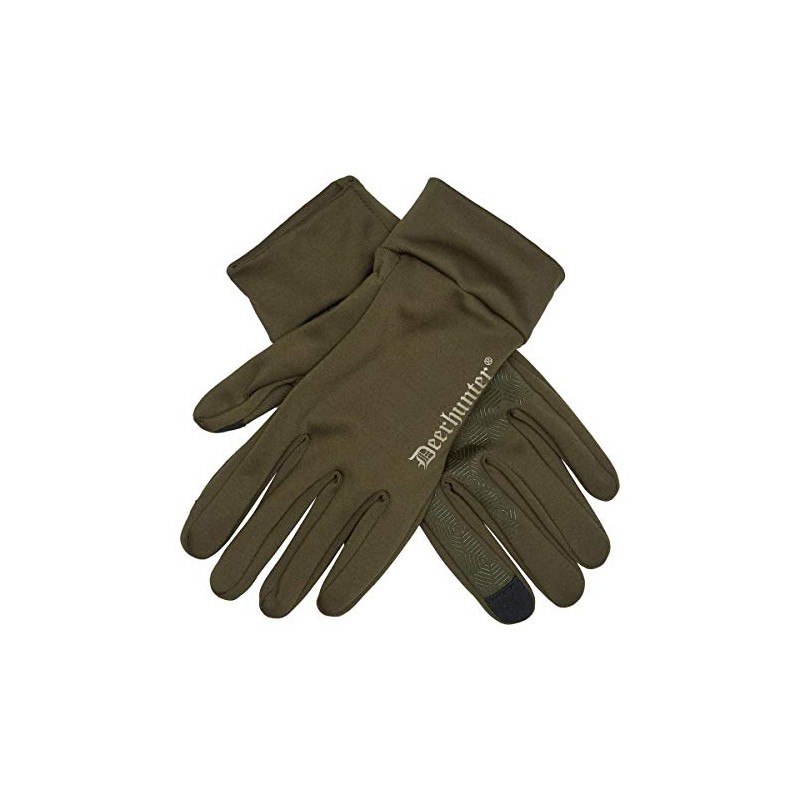 Deerhunter Rusky Silent Gloves - Peat, Brown olive