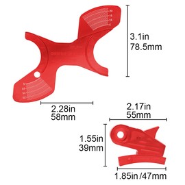 for SRAM XPLR Rival Force AXS Eagle RED 12-Speed Bicycle Front & Rear Derailleur B-Gap/ABS Chain Adjustment Tool with Gauge - Installation, Setup (Rear+Front)