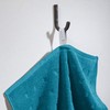Möve Quadretti Bath Towel Terry 67 x 140 cm Petrol