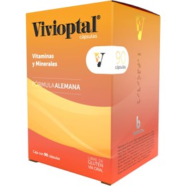 Bomuca - Vivioptal 90 Cápsulas, Vitaminas y Minerales, Libre de Gluten, Formula Alemana