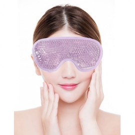 Ihue cold/warm compress eye patch 2p set (purple) eye warming ice eye patch