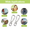 UFURMATE Swivel Clip, 2Pcs Stainless Steel Leash Swivel Snap Hooks