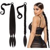 Fahibin Braid Ponytail Extension, Ponytail Extension with Scrunchie, Ponytail Extension