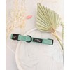 SAGE GREEN CORD DOG COLLAR M