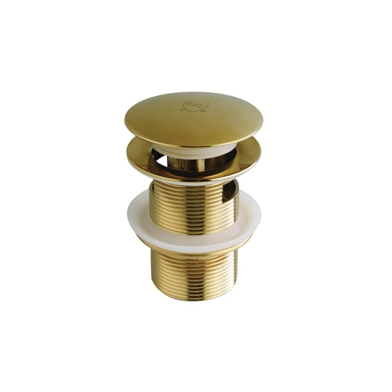 Kingston Brass VTDESHOEBB Trimscape Tub Drain Shoe, Brushed Brass, 2.75