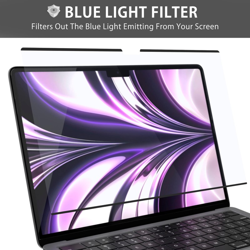 MyGadget Magnetic Blue Light Film [Matte] Compatible with Apple MacBook