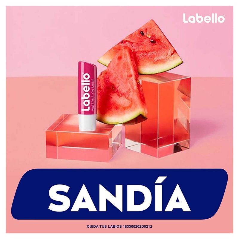 Bálsamo Labial humectante LABELLO Sandía 4.5g
