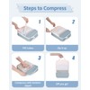 Narwey 6 Set Compression Packing Cubes for Backpack and Suitcases,