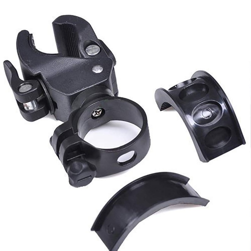 Huadoud Zxcdengjia-011 Bicycle Light Holder, Headlight Bracket, Flashlight Holder, 360