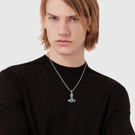 CUPENDA Thors Hammer Necklace Sterling Silver Mjolnir Alcoholics Anonymous Pendant Vegvisir Jewelry Sobriety for Women Men