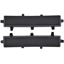 OER 1972-77 TRANS AM FIREBIRD CAMARO SET OF 2 LOWER DOOR PANEL ARM REST PADS - BLACK