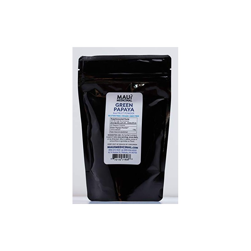 Green Papaya Fruit Powder 6oz = 170 grams