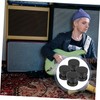 DOITOOL 4pcs Shockproof Speaker Pads Feet for Home Speakers HiFi
