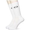 Oakley TRAINING SOCKS 2P SOCK REGULAR, white, 25.0-27.0 cm