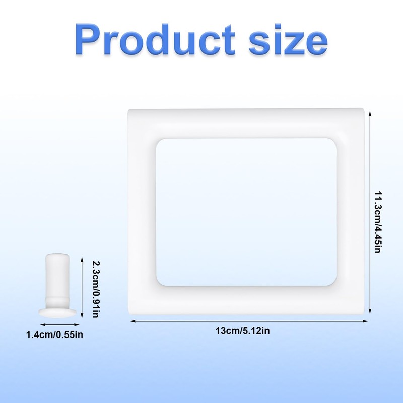 2pcs Cooler Handle Replacement for Coleman Ice Chest, Lightweight Plastic