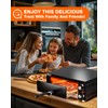 PYY Pizza Oven -12 Inch Indoor Countertop Pizza Oven Electric