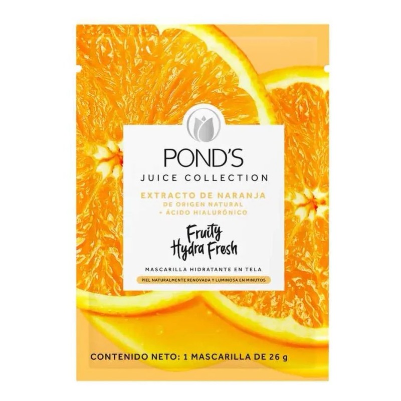 Kit Ponds , Gel Hidratante, Limpiador Y Mascarilla Naranja