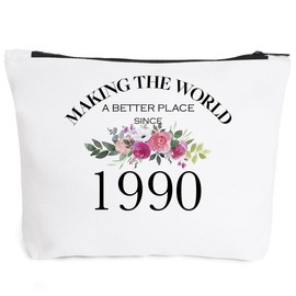 Fokongna 35th Birthday Gifts for Women Daughter Bestie Mom Aunt BFF Friends Teacher Boss Coworker-Making The World Since 1990-35 Years Old Gifts Ideas For Women Turning 35 for Wife Sisters Her