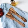 2 x HOFMEISTER® Spatula with Curved Head and Typical Olive