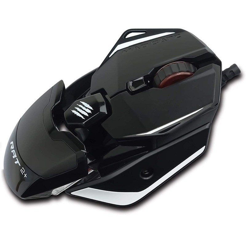 Mad Catz MR02MCINBL000-0JI Mad Catz Gaming Mouse R.A.T. 2+ Pixart