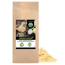 Alpi Nature Onion Flakes 500 g, Onion Pieces 5-30 mm, Dried and Cut Onions