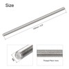sourcing map 2Pcs M6 x 150mm Fully Threaded Rod 304