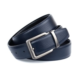 Anthoni Crown Men's Belt, Blue (dark blue 080)