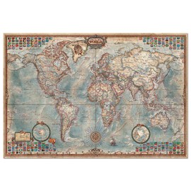 4,000 Piece Puzzle - The World Map