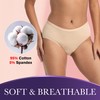 REELINDRY REELINDRY Incontinence Underwear for Women Washable Absorbent Leak Proof