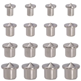 16Pcs 6/8/10/12mm Dowel and Tenon Center Transfer Plugs Doweling Centering Pins Transfer Plugs Drill Hole Tool for Woodworking Drill Tool Accessories